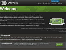 Tablet Screenshot of gamevisionresearch.com